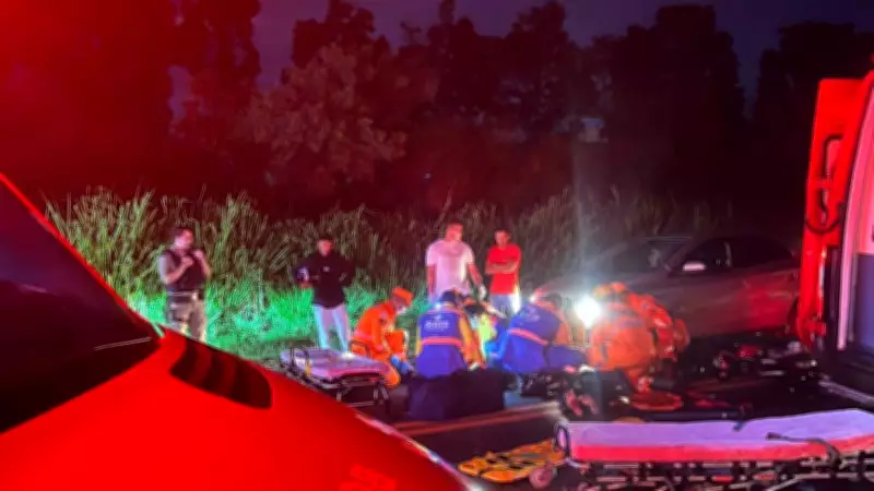 Irmãos adolescentes sofrem acidente grave de moto no Anel Viário de Uberlândia