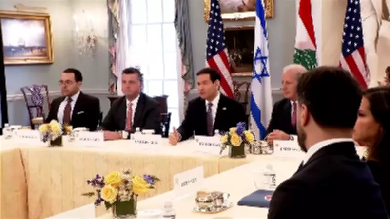 Israel e Líbano iniciam nova rodada de negociações em Washington