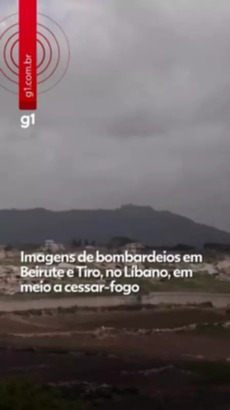 Israel intensifica bombardeios no Líbano durante cessar-fogo: 89 mortos e 722 feridos