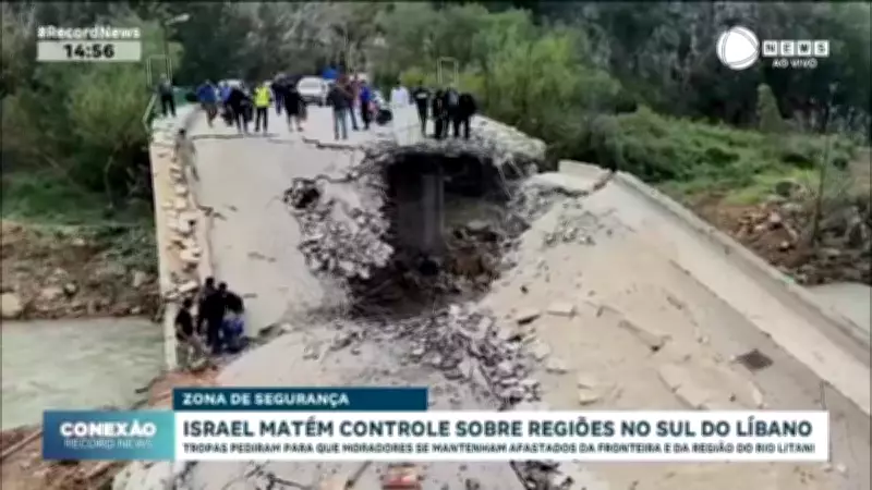 Israel mantém controle militar no sul do Líbano e alerta civis para se afastarem da fronteira