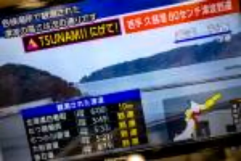 Japão reduz alerta de tsunami após terremoto de 7.7, mas mantém evacuação de 156 mil pessoas