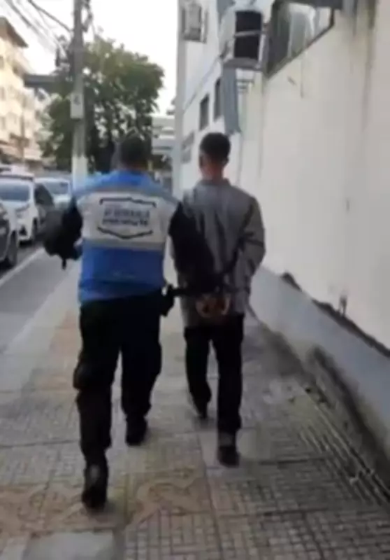 Jovem de 24 anos é preso por invadir casa da ex-namorada em Volta Redonda