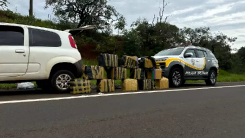 Jovem de 24 anos é preso transportando 314 kg de maconha em rodovia de SP