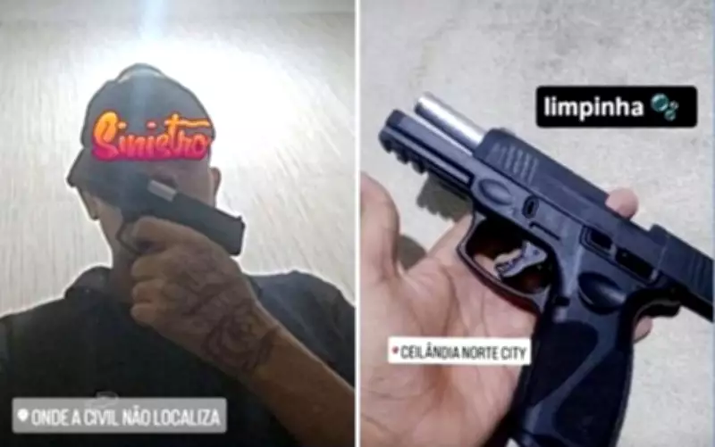 Jovem ostenta arma nas redes sociais e desafia polícia em Goiás; armamento é apreendido