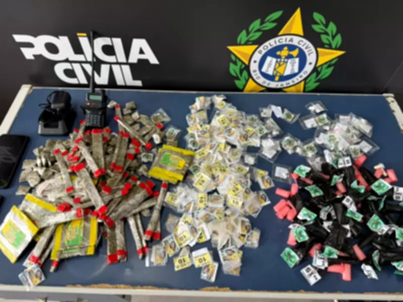 Jovem presa e duas adolescentes grávidas apreendidas por tráfico em Angra