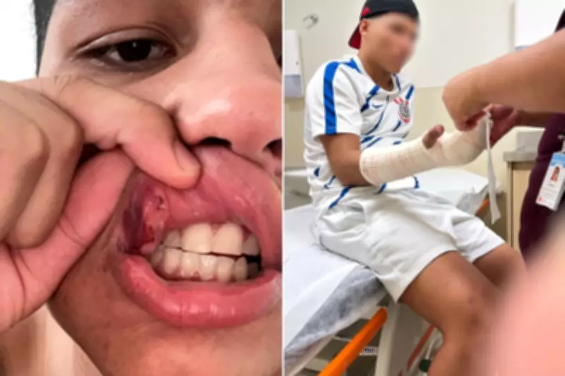 Jovens são agredidos por segurança de McDonald's em Praia Grande enquanto aguardavam carro