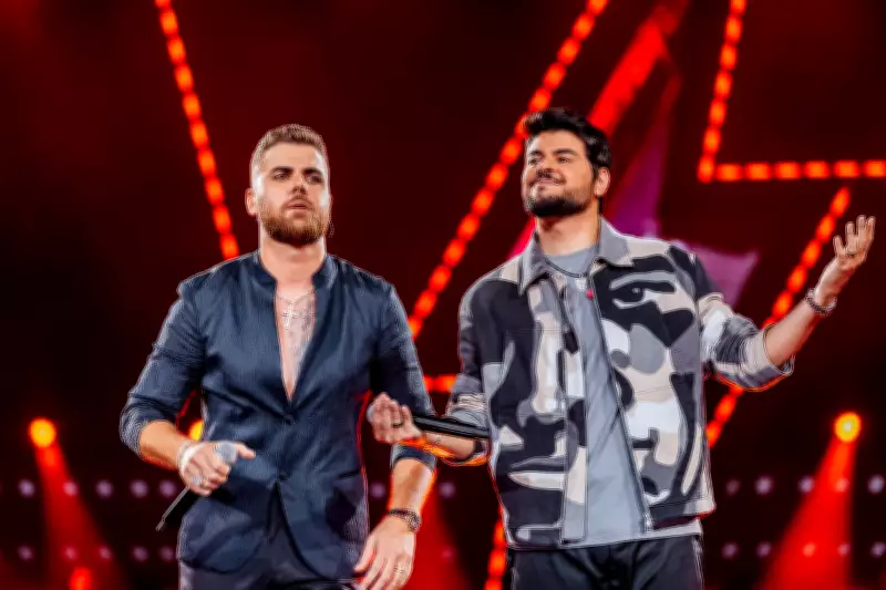 Justiça de SP proíbe Zé Neto e Cristiano de divulgar vídeo de música inspirada em Vorcaro