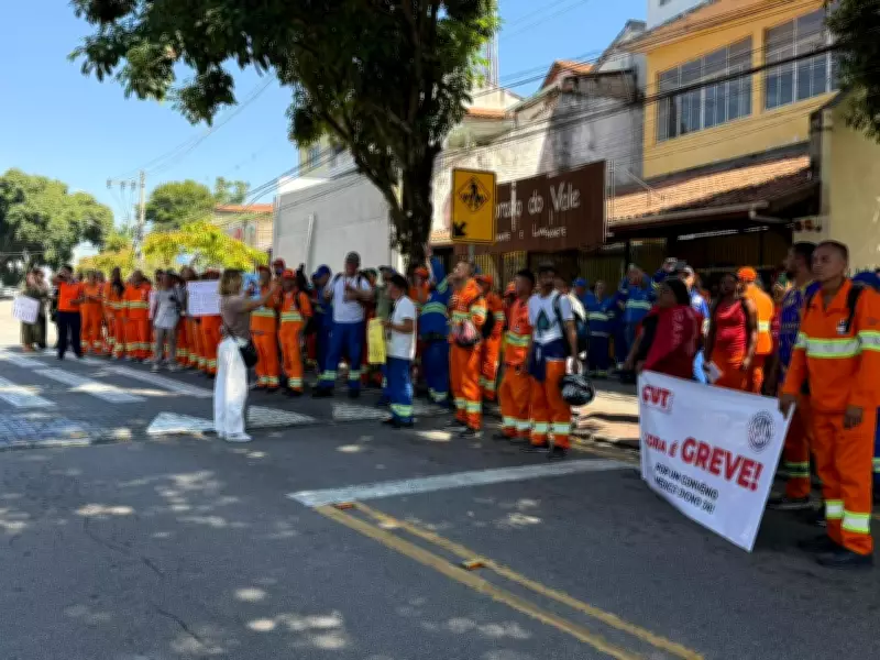 Justiça propõe suspensão de greve da Urbam em São José dos Campos
