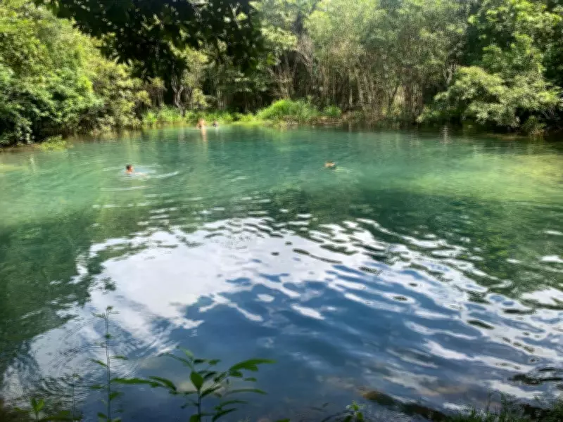 Lagoa Azul em Luzimangues: Beleza Natural Descoberta no Tocantins Sem Regulamentação