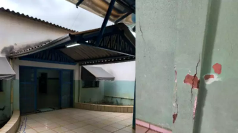 Laudo aponta rachaduras críticas e falta de acessibilidade em escola de Rio Preto