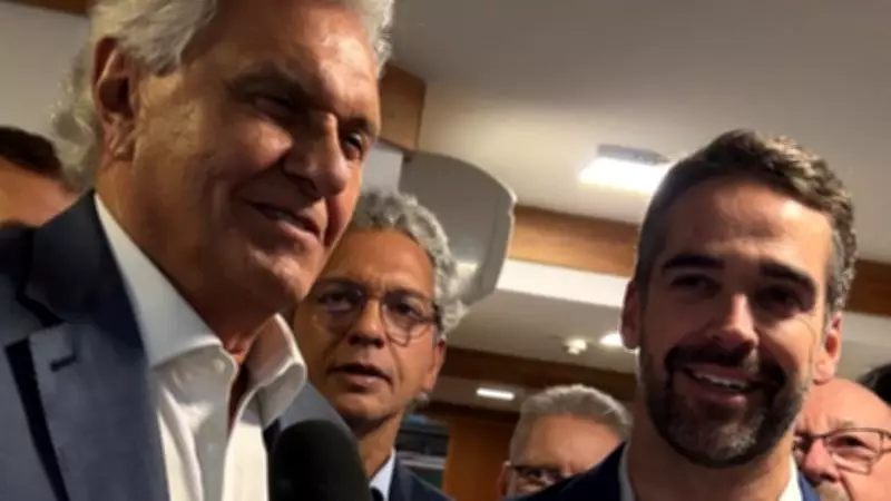 Leite e Caiado se reúnem no RS após disputa interna no PSD e falam em convergências