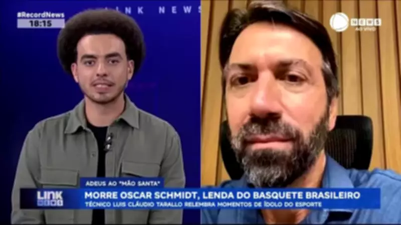 Luiz Claudio Tarallo comenta o falecimento de Oscar Schmidt, lenda do basquete