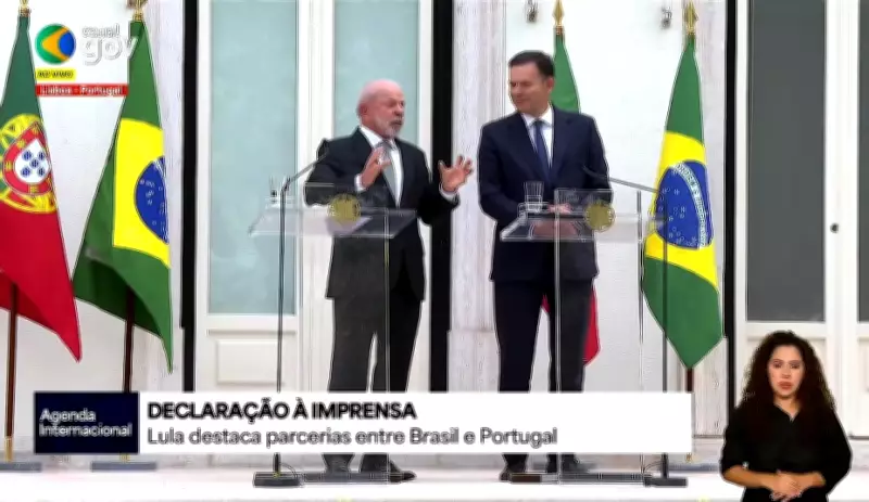 Lula destaca momento histórico nas relações Brasil-Portugal e elogia povo brasileiro