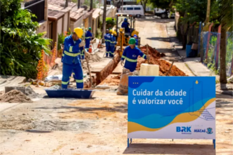 Macaé reduz internações por doenças em 70% com avanço do saneamento básico