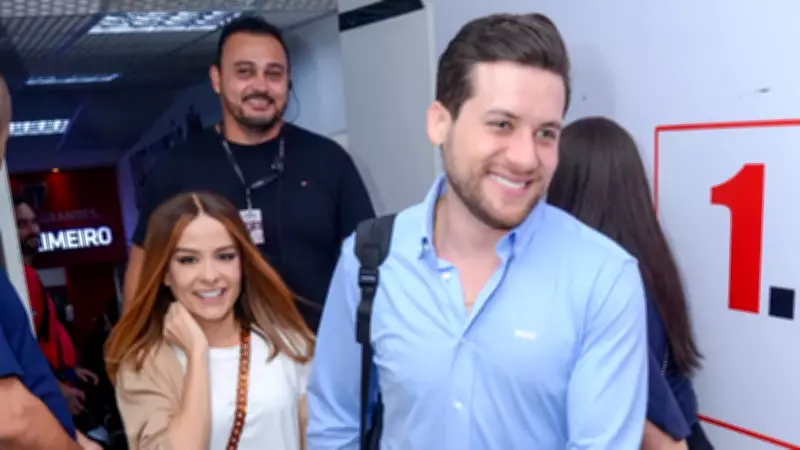 Maiara revela affair com cantor Felipe Cavalieri e brinca: 'É um gostosão'