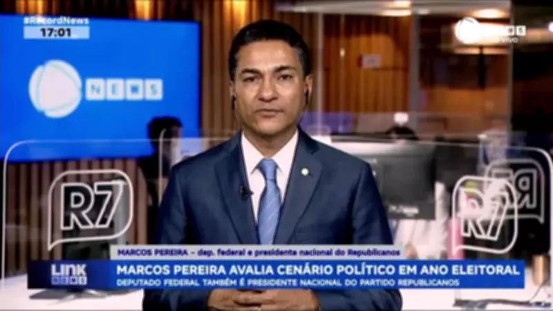 Marcos Pereira analisa cenário político e articulações do Republicanos para 2026