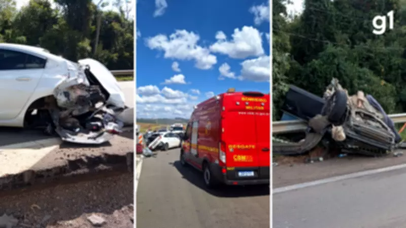 Mãe e filha de 4 anos perdem a vida em acidente grave na BR-386 no Norte do RS