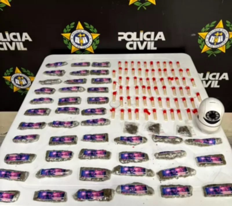 Mãe e filha são presas por tráfico de drogas próximo a escola em Barra Mansa