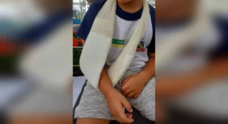 Mãe registra BO contra creche após janela cair sobre filho de 4 anos em Votorantim