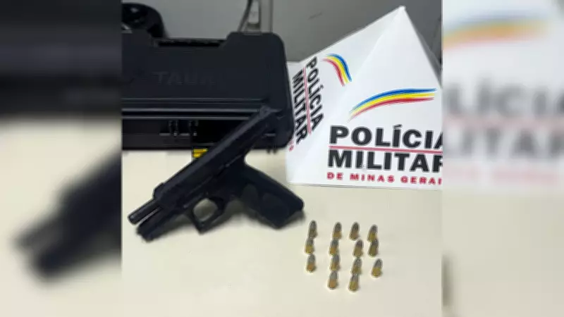 Mecânico é preso após reagir a assalto com arma de registro irregular em Uberaba