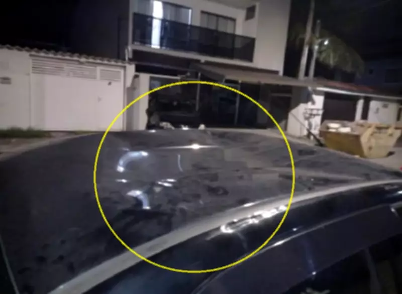 Menino de 12 anos sobe em teto de carro para fugir de pitbull em Rio das Ostras