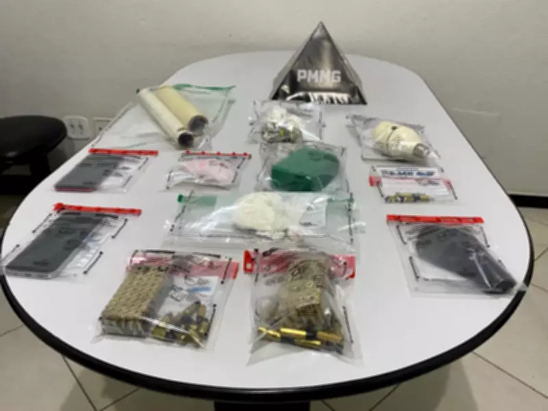 Menino de 3 anos é resgatado sozinho em casa com drogas e munições em Governador Valadares