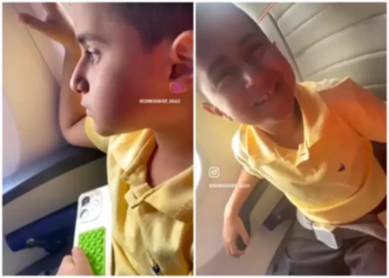 Menino vence leucemia e é homenageado com aplausos em voo de volta para casa na Paraíba