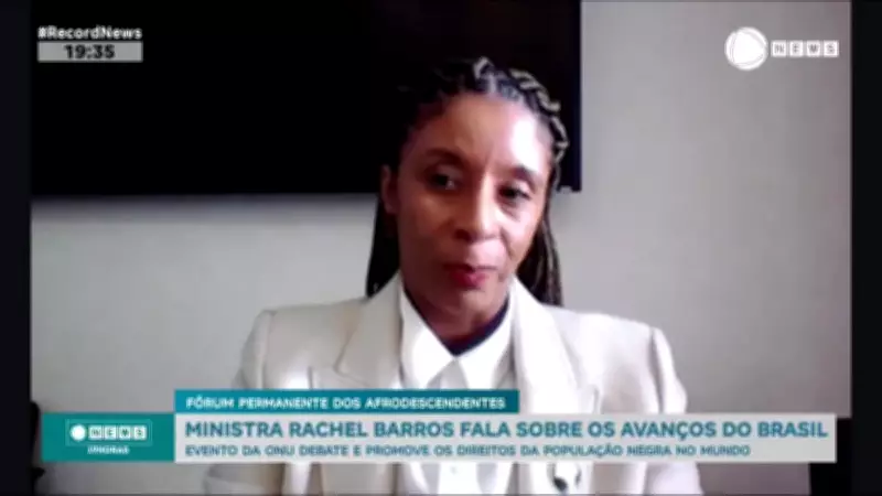 Ministra Rachel Barros destaca avanços do Brasil contra desigualdade racial em fórum da ONU