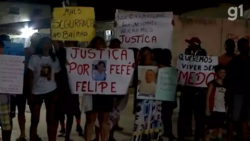 Moradores do Jardim América protestam por segurança após assassinato de jovem em São Luís