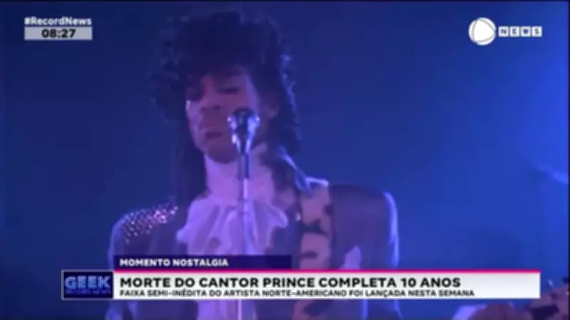 Morte do cantor Prince completa 10 anos com lançamento de faixa semi-inédita