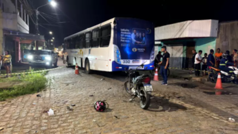 Motociclista de 26 anos morre após colidir com ônibus em Parnamirim, na Grande Natal