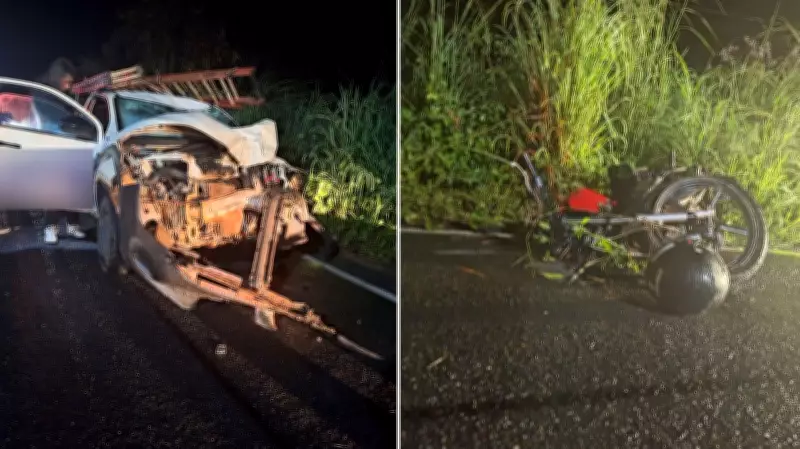 Motociclista de 41 anos morre em colisão com carro de provedora de internet no Piauí