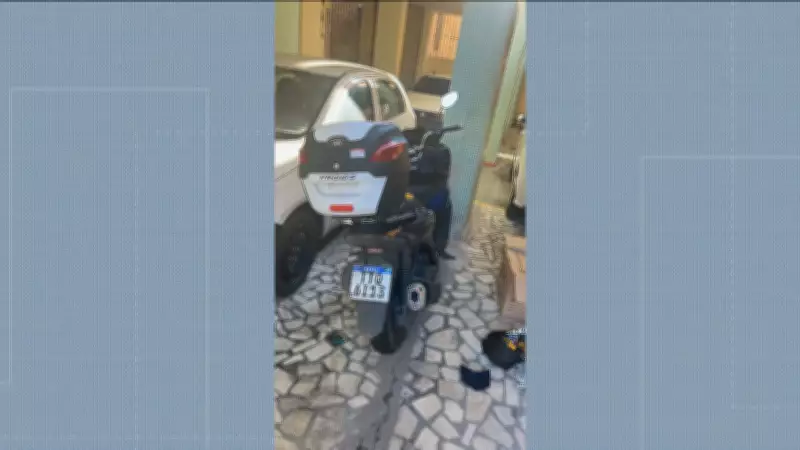 Motociclista de app tem moto roubada e é extorquido em Duque de Caxias
