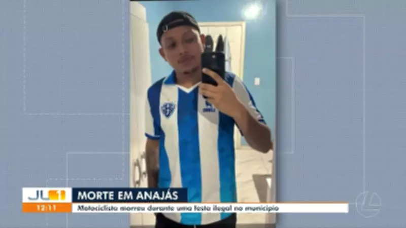 Motociclista morre em acidente durante festa ilegal em Anajás, no Pará