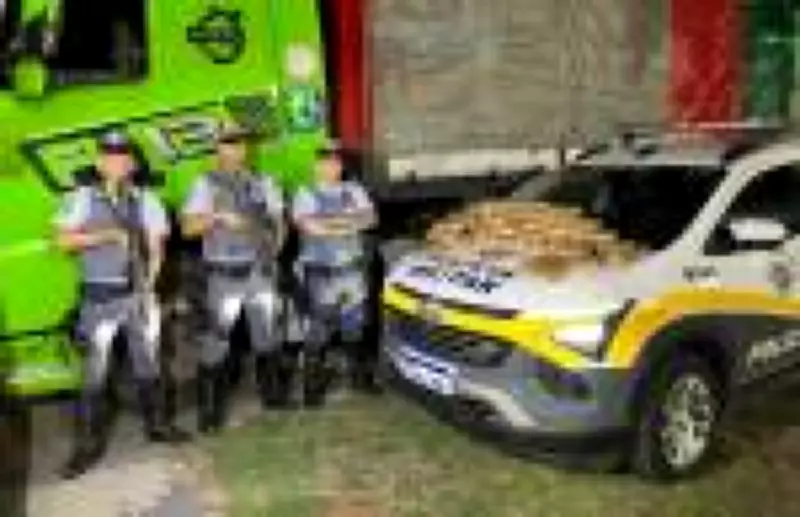 Motorista boliviano preso com 35,8 kg de pasta base de cocaína na Raposo Tavares, SP