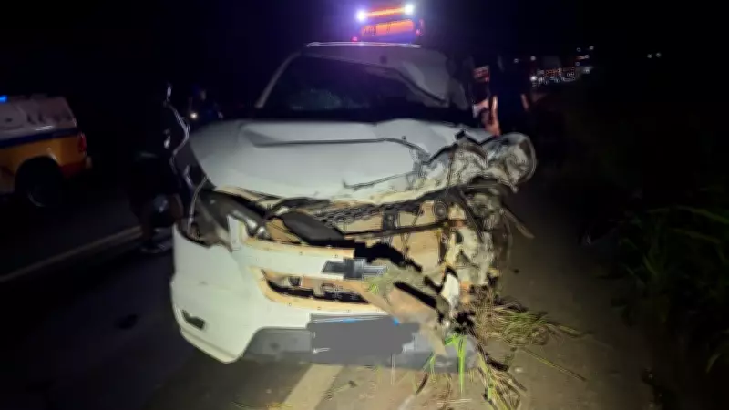 Motorista de 67 anos morre em colisão frontal com caminhão em Presidente Olegário