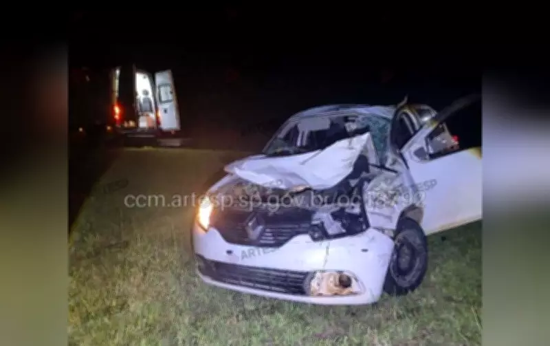 Motorista morre após carro capotar na SP-280 em Boituva durante a noite de sexta-feira
