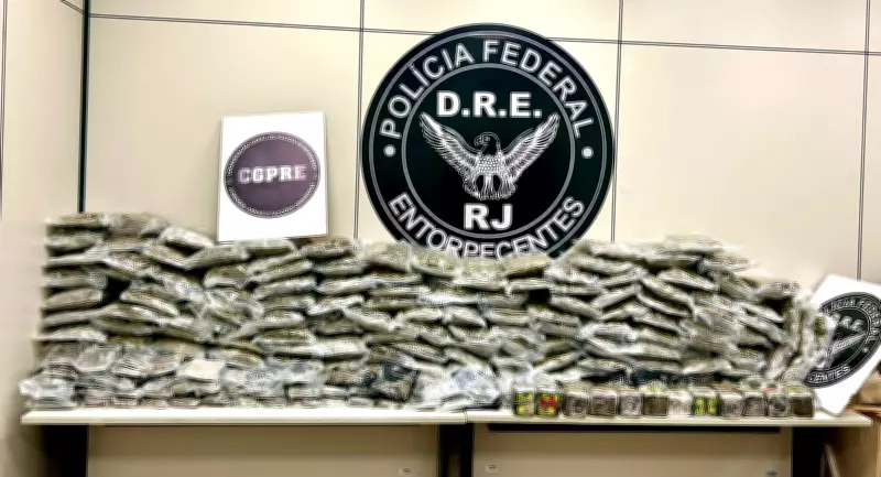 Motorista é preso com 100 kg de maconha e haxixe escondidos em caixas na Via Dutra