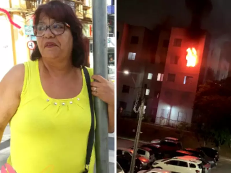 Mulher de 64 anos morre asfixiada em incêndio em apartamento de Campinas