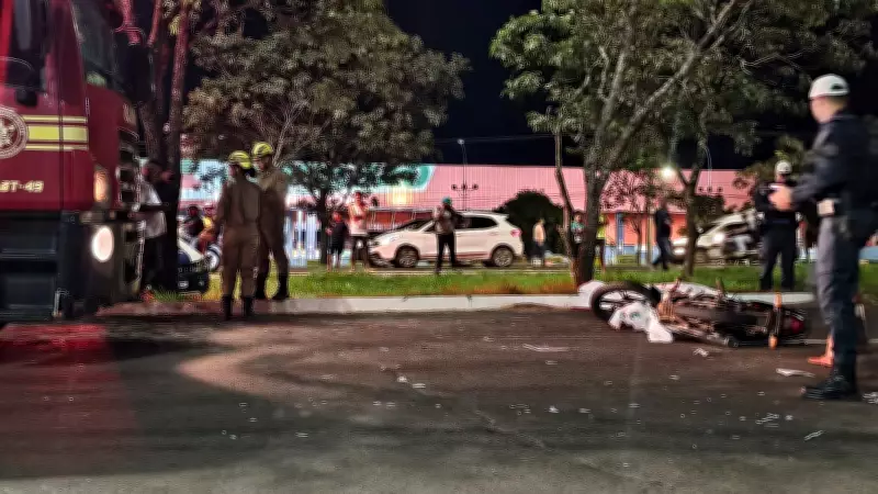 Mulher de 73 anos morre atropelada por motocicleta em Campo Grande