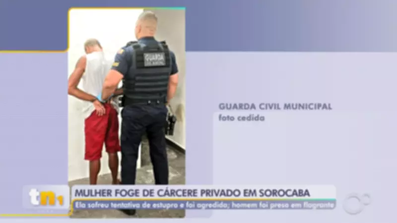 Mulher escapa de cárcere privado após pular muros e pedir socorro em Sorocaba