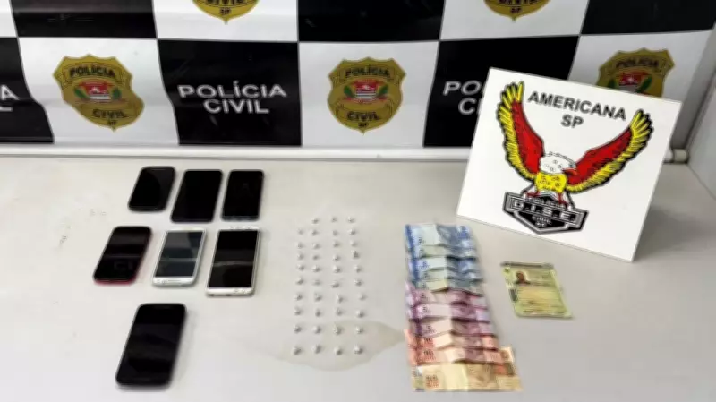 Mulher é presa pela segunda vez em um mês por tráfico de drogas em Americana