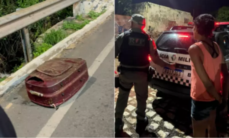 Mulher é presa por assassinato e ocultação de corpo em mala em Mossoró