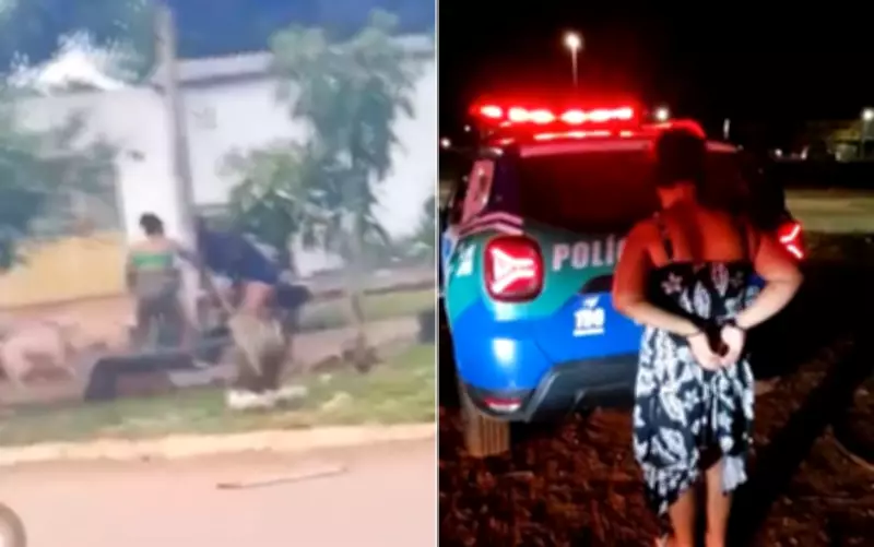 Mulher é presa suspeita de matar amigo a facadas após discussão em Valparaíso de Goiás