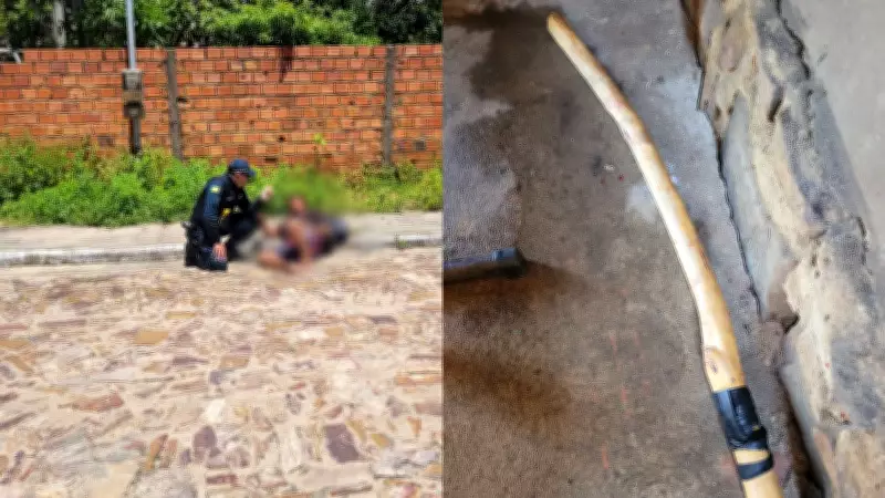 Mulher tem perna fraturada em tentativa de homicídio com pauladas no litoral do Piauí