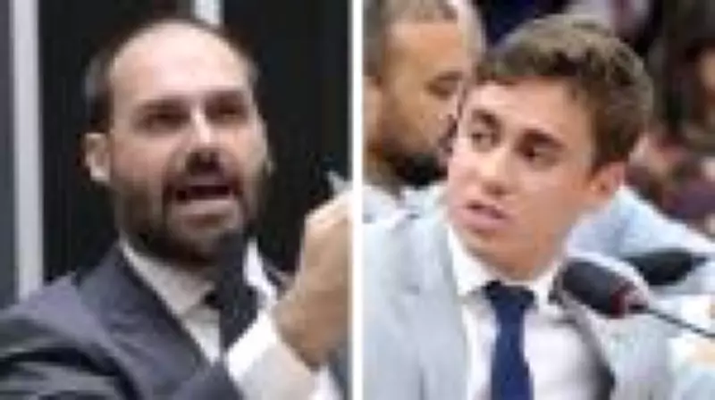 Novo capítulo na briga entre Eduardo Bolsonaro e Nikolas Ferreira: 'Holofotes te fizeram mal'
