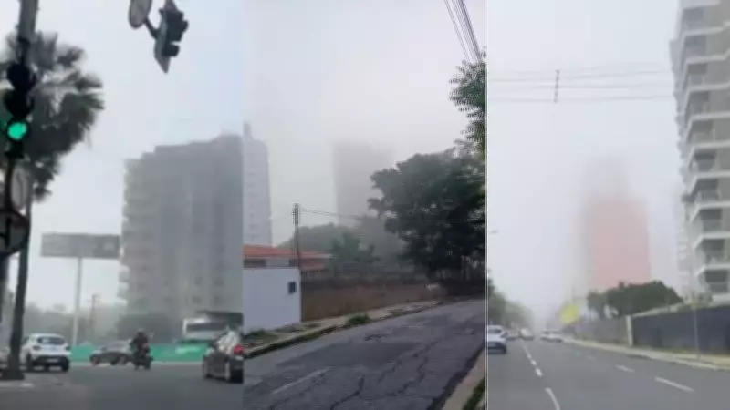 Névoa intensa em Teresina cancela voos e gera dúvidas sobre fenômeno meteorológico