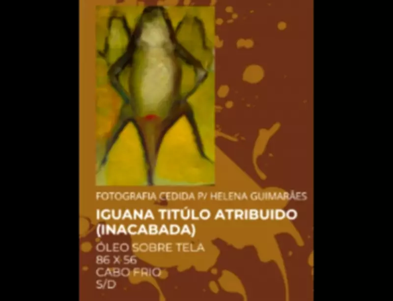 Obra de arte 'Iguana' desaparece de museu em Cabo Frio e investigação é aberta