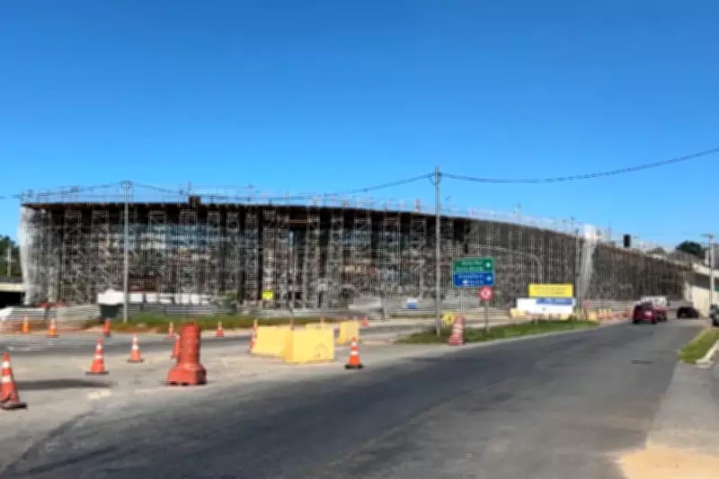 Obra de R$ 82 milhões na Sebastião Gualberto em São José atinge 74% com entrega prevista para junho de 2026