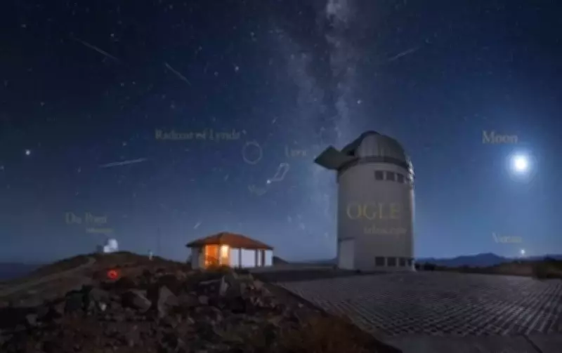Observatório registra chuva de meteoros Líridas sobre o Rio Grande do Sul